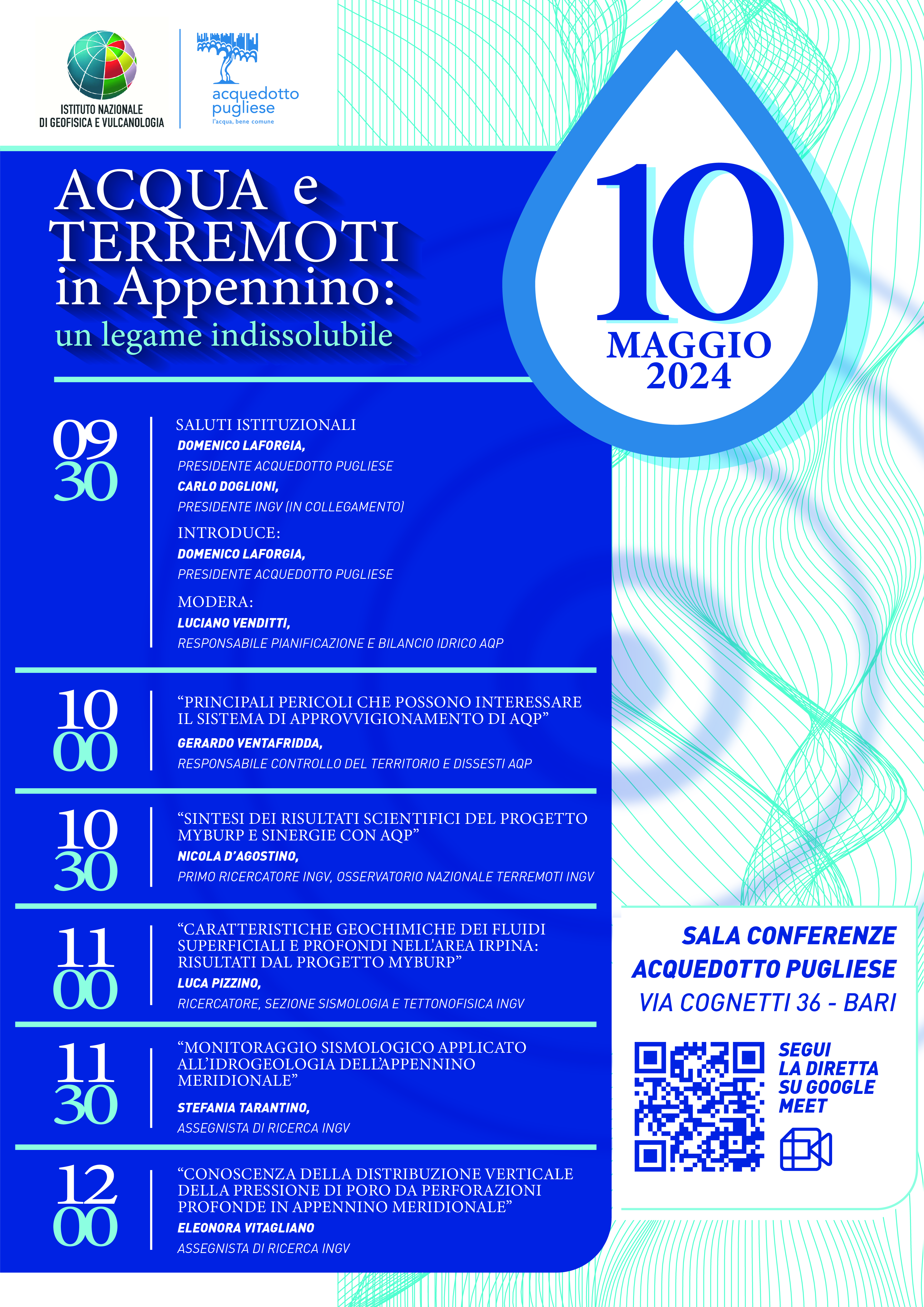 Acqua e terremoti Qrcode