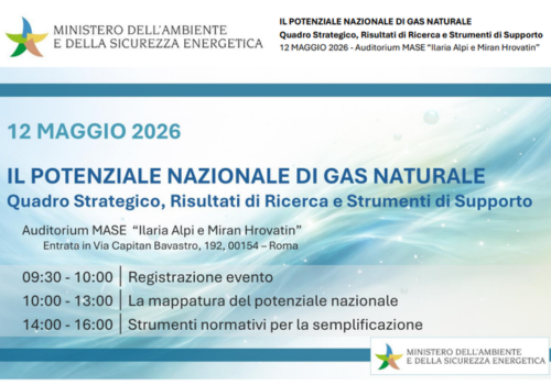 ENERGIA | Al MASE il convegno sull’analisi delle prospettive del gas naturale nel contesto di transizione energetica
