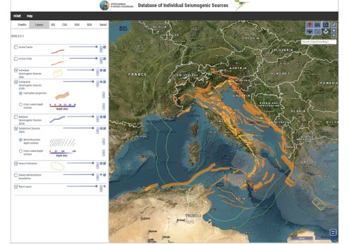 RISCHI NATURALI | Online la nuova versione del Database DISS con le sorgenti sismogenetiche italiane aggiornate