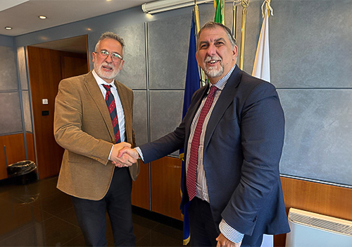 PROTEZIONE CIVILE | Il Presidente INGV Fabio Florindo in visita al Dipartimento
